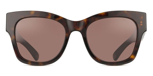 Gucci GG1789S Women's Sunglasses – Dark Havana / Brown (54mm)