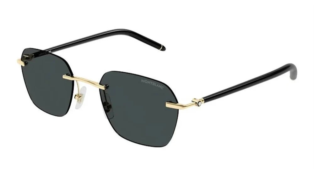 Montblanc MB0270S 001 – Rimless Square Sunglasses