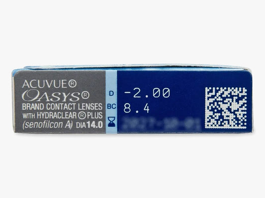 Acuvue Oasys Contact Lenses – Bi-Weekly Disposable (Pack of 6)
