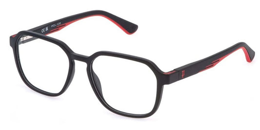 Police VK152 SURFER JR 1 Kids Eyeglasses - Black & Red