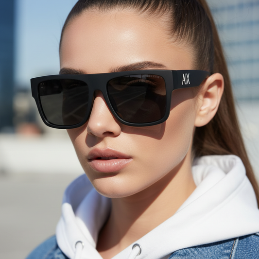 Close-up Armani Exchange AX4113S matte black