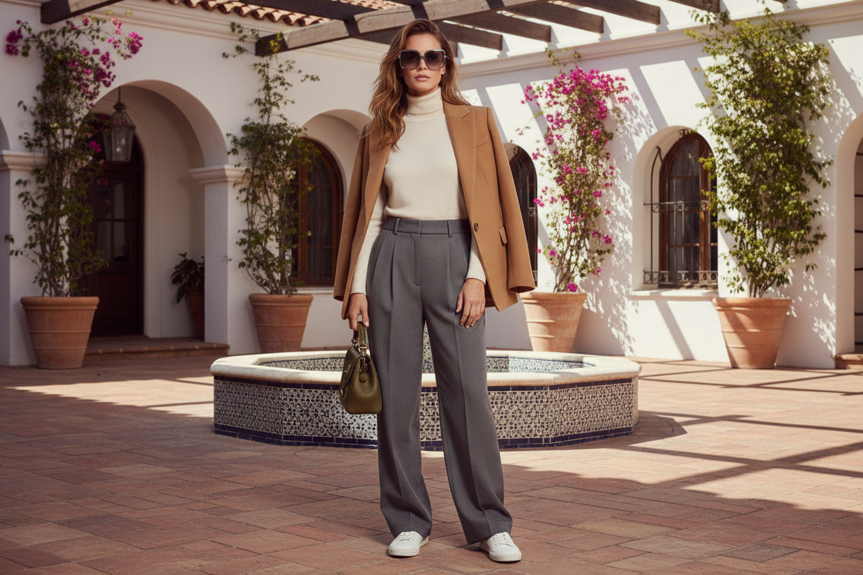 GUESS Gray Sunglasses Lifestyle Image