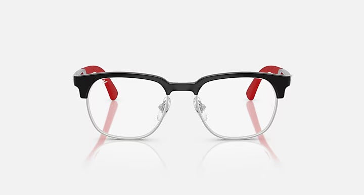 Ray-Ban RB1641 Kids Bio-Based Eyeglasses - Black & Red