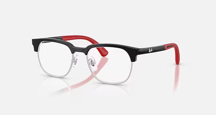 Ray-Ban RB1641 Kids Bio-Based Eyeglasses - Black & Red