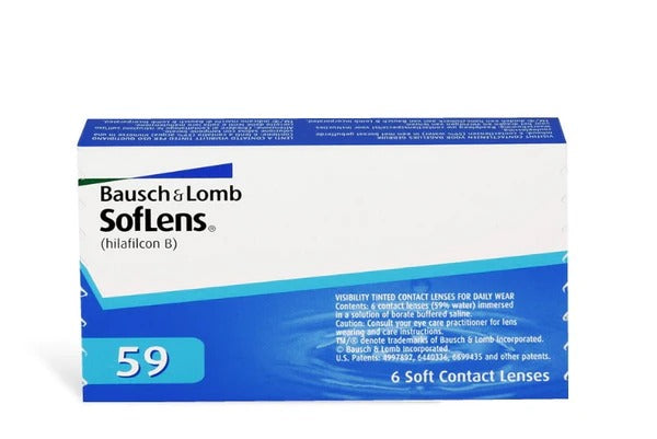 Bausch & Lomb Soflens 59 Monthly Contact Lenses - 6 Pack