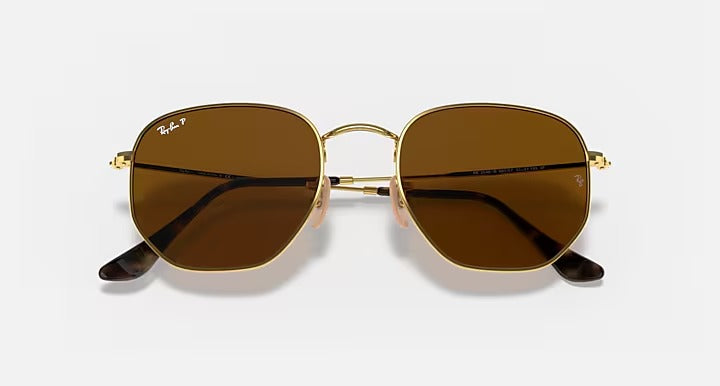 Ray-Ban RB3548N Hexagonal Flat Lenses Sunglasses 001/57 51