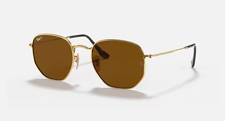 Ray-Ban RB3548N Hexagonal Flat Lenses Sunglasses 001/57 51