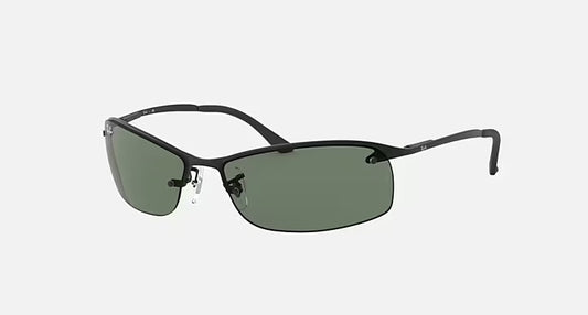 Ray-Ban RB3183 Men's Sunglasses – Matte Black / Orange Mirror (63mm)