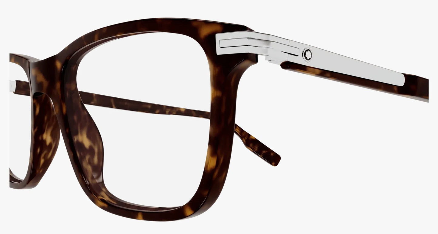 Montblanc MB0277O 002 – Tortoiseshell Square Optical Frame