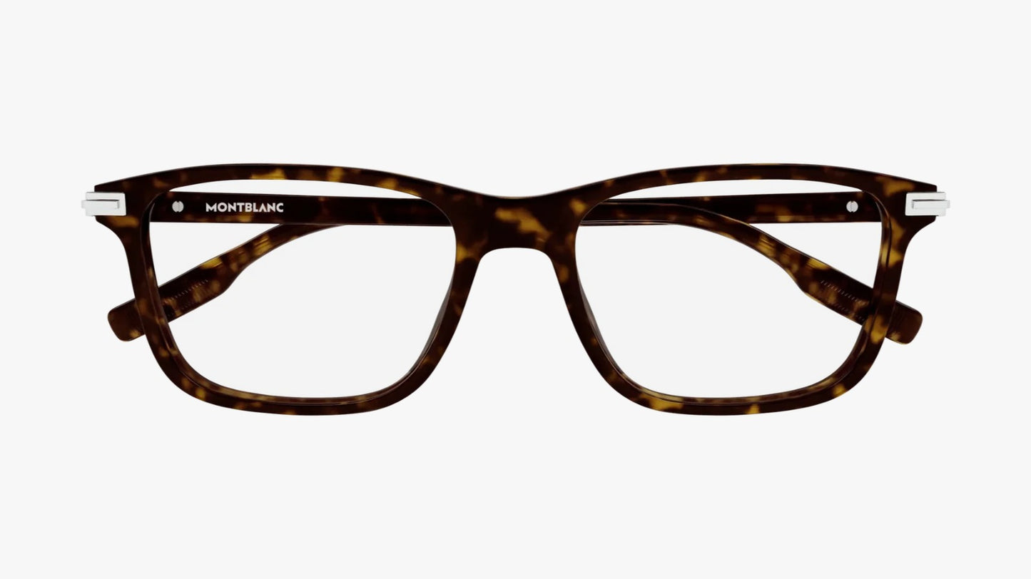Montblanc MB0277O 002 – Tortoiseshell Square Optical Frame