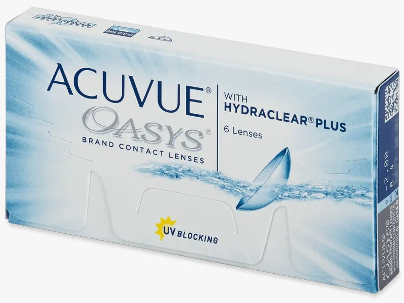 Acuvue Oasys Contact Lenses – Bi-Weekly Disposable (Pack of 6)