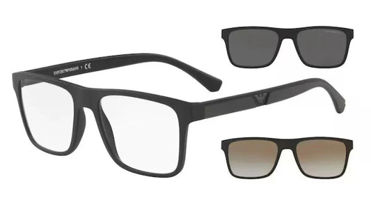 EMPORIO ARMANI CLIP-ON EYEGLASSES - EA4115