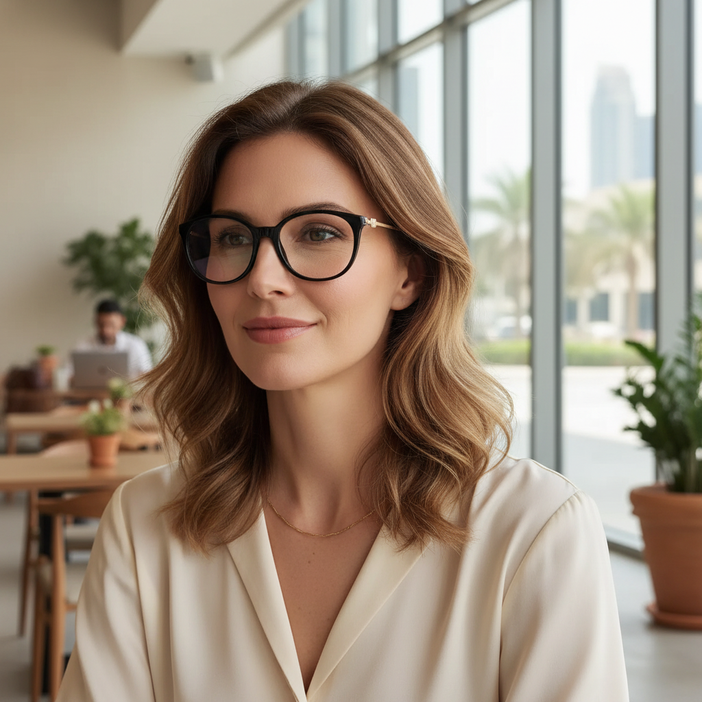 Optical Frames Lifestyle Shot - Close Up