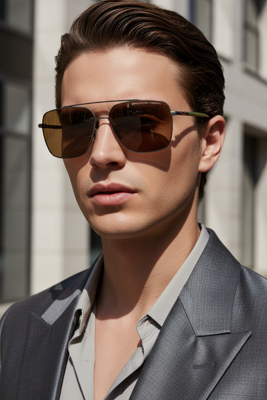 Porsche Design P8974 D Wearing Close-up