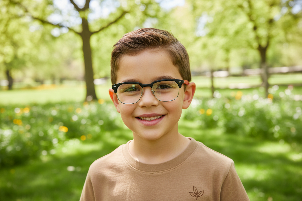 Ray-Ban bio-based kids eyeglasses - outdoor lifestyle